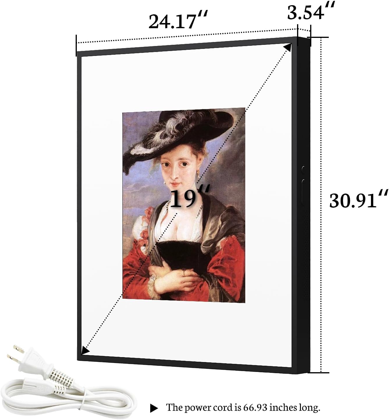 Lyrics Bluetooth Speaker Frame, Compatible with Spotify